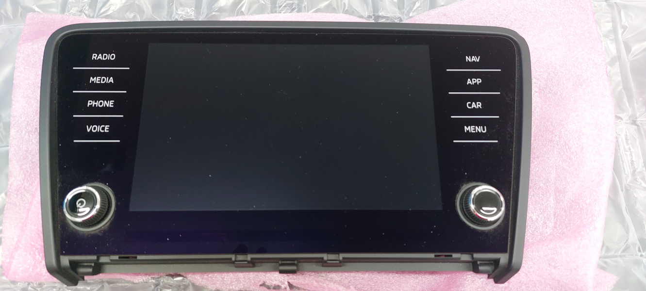 LCD panel AMUNDSEN ŠKODA OCTAVIA III - 5E0 919 605 M